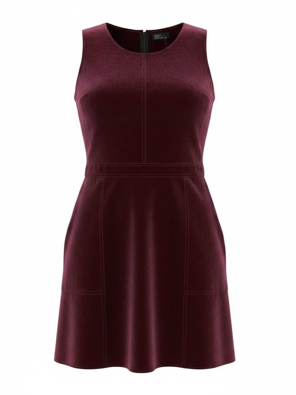 The Gap Burgandy Velvet Mini